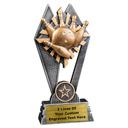 Sun Ray Bowling Trophy (2 sizes available)