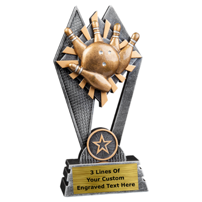 Sun Ray Bowling Trophy (2 sizes available)