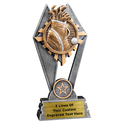 Sun Ray Golf Trophy (2 sizes available)