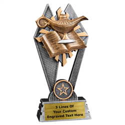 Sun Ray Lamp of Knowledge Trophy (2 sizes available)