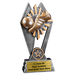 Sun Ray Soccer Trophy (2 sizes available)
