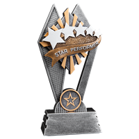 Sun Ray Star Performer Trophy (2 sizes available)