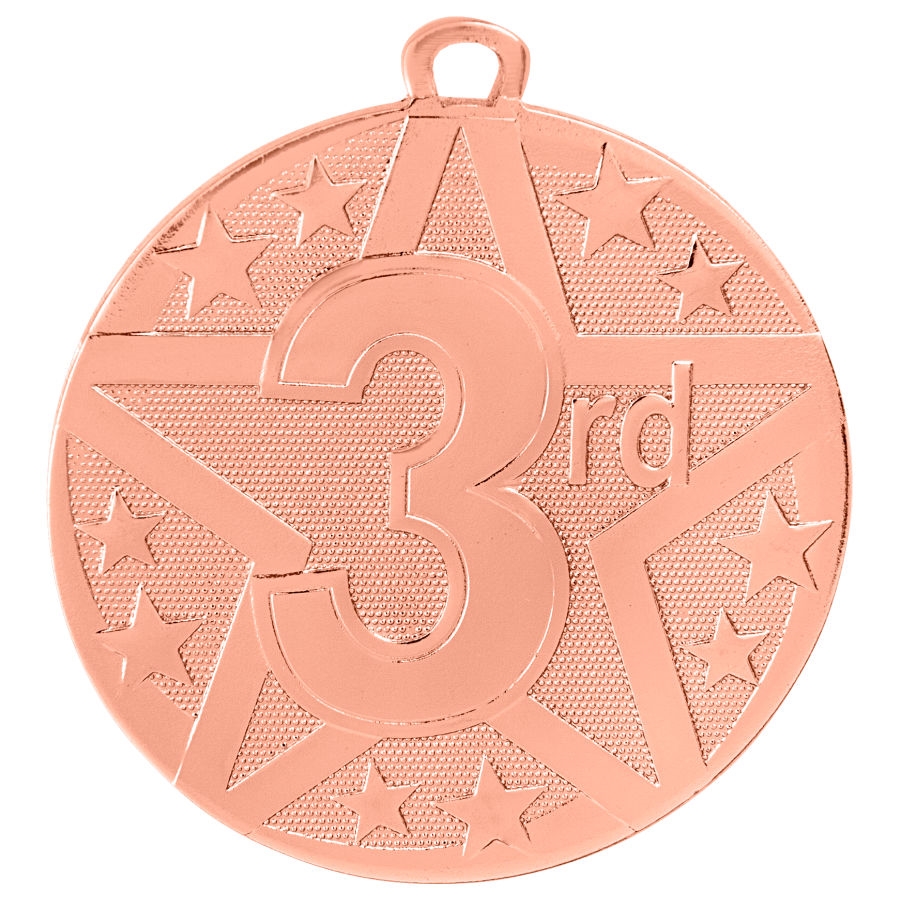 2" Superstar Series 3rd Place Medal SS411