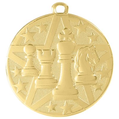 2" Superstar Series Chess Medal SS502