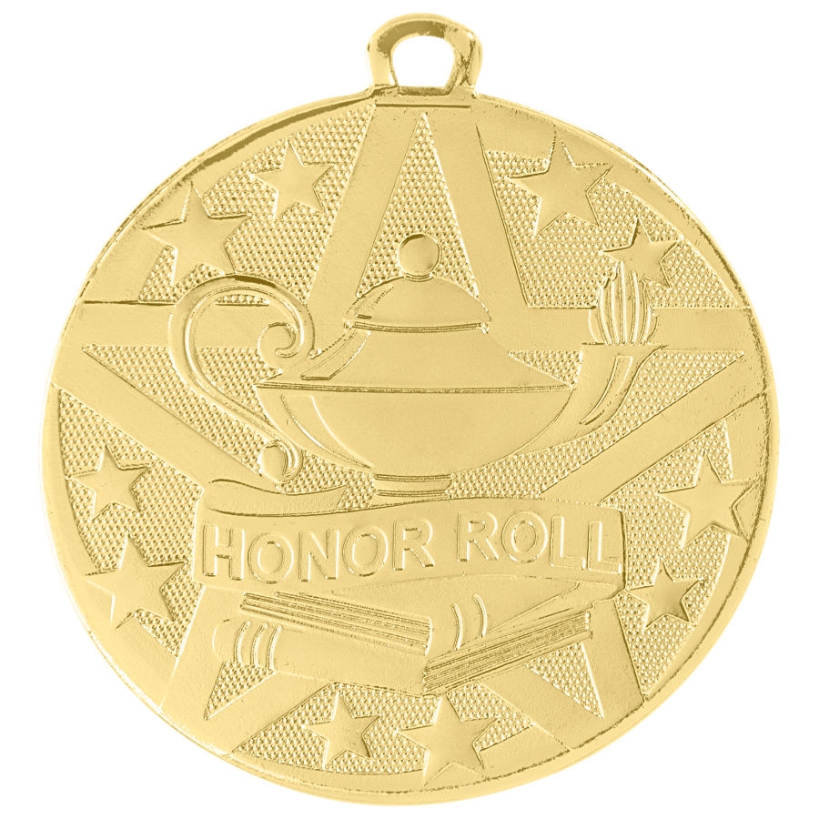 2" Superstar Series Honor Roll Medal SS504