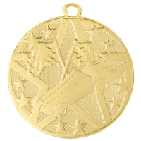 2" Superstar Series Pinewood Derby Medal SS510