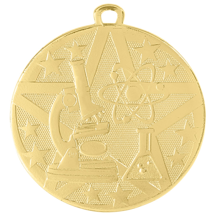 2" Superstar Series Science Medal SS513