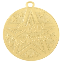 2" Superstar Series Star Performer Medal SS515