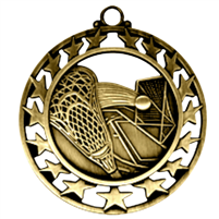 2-1/2" Super Star Lacrosse Medal SSM-19