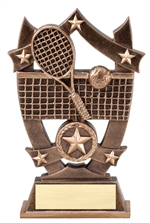 6-1/4" Sport Stars Tennis Trophy