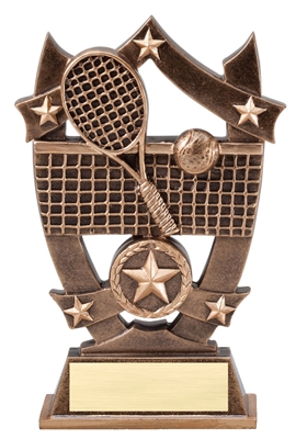 6-1/4" Sport Stars Tennis Trophy