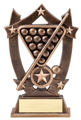 6-1/4" Sport Stars Billiards Trophy