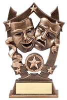 6-1/4" Sport Stars Drama Trophy
