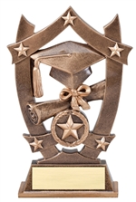 6-1/4" Sport Stars Graduate Trophy