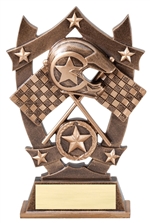 6-1/4" Sport Stars Racing Trophy