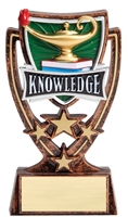 4-Star Series Lamp of Knowledge Trophy
