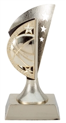 Gold Star Basketball Trophy