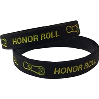 Silicone Honor Roll Wrist Band
