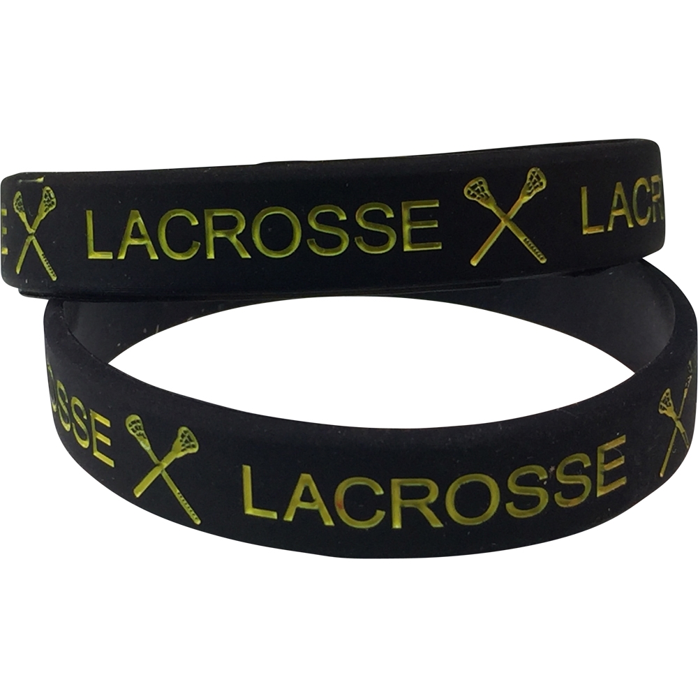 Silicone Lacrosse Wrist Band