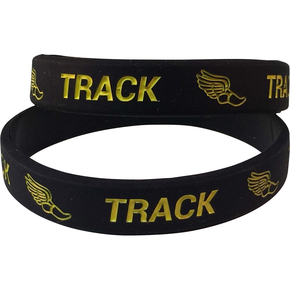 Silicone Track Wrist Band