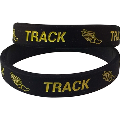 Silicone Track Wrist Band