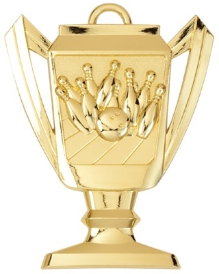 2-3/4" Trophy Bowling Medal TM04