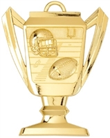 2-3/4" Trophy Football Medal TM06