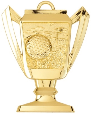 2-3/4" Trophy Golf Medal TM07