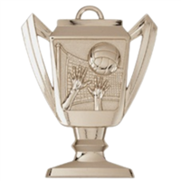 2-3/4" Trophy Volleyball Medal TM17
