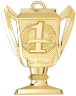 2-3/4" Trophy 1st Place Medal TM21