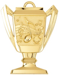 2-3/4" Trophy Music Medal TM24