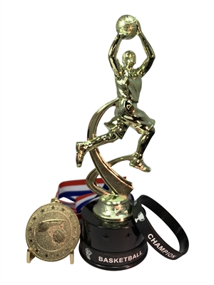 Boys Basketball Champion Trophy Pack