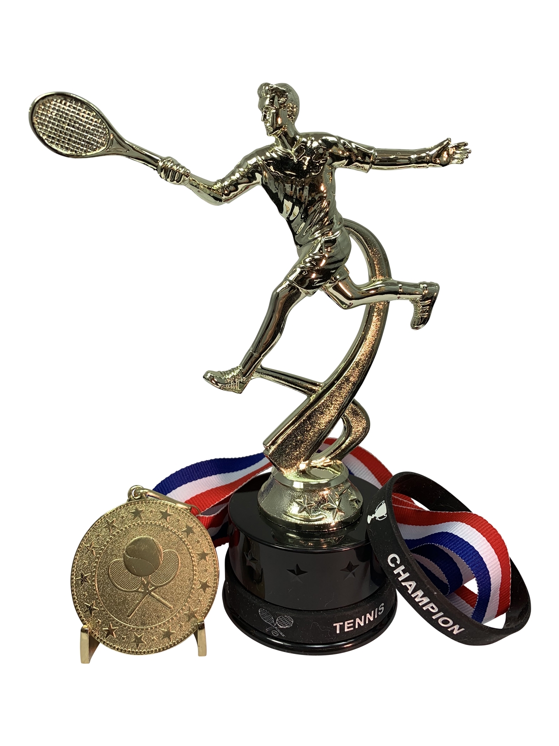 Male Tennis Champion Trophy Pack