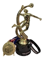 Boys Volleyball Champion Trophy Pack