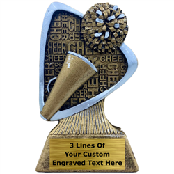 5-1/2" Triad Cheerleading Trophy