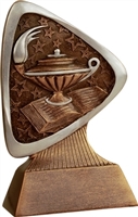 5-1/2" Triad Lamp of Knowledge Trophy