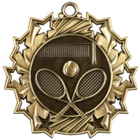 2-1/4" Ten Star Tennis Medal TS413
