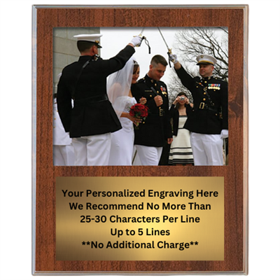 Traditional Photo Plaque