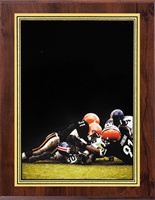 5" x 7" Hi-Def Football Plaque VL57-ZA46FTBL