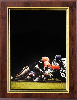 5" x 7" Hi-Def Football Plaque VL57-ZA46FTBL