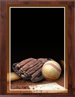 6" x 8" Full Color Baseball Plaque VL68-MP301B