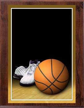 8" x 10" Full Color Basketball Plaque VL810-MP302C
