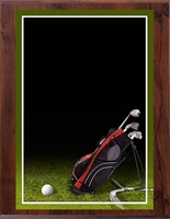 8" x 10" Full Color Golf Plaque VL810-MP304C