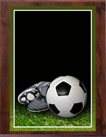 8" x 10" Full Color Soccer Plaque VL810-MP305C