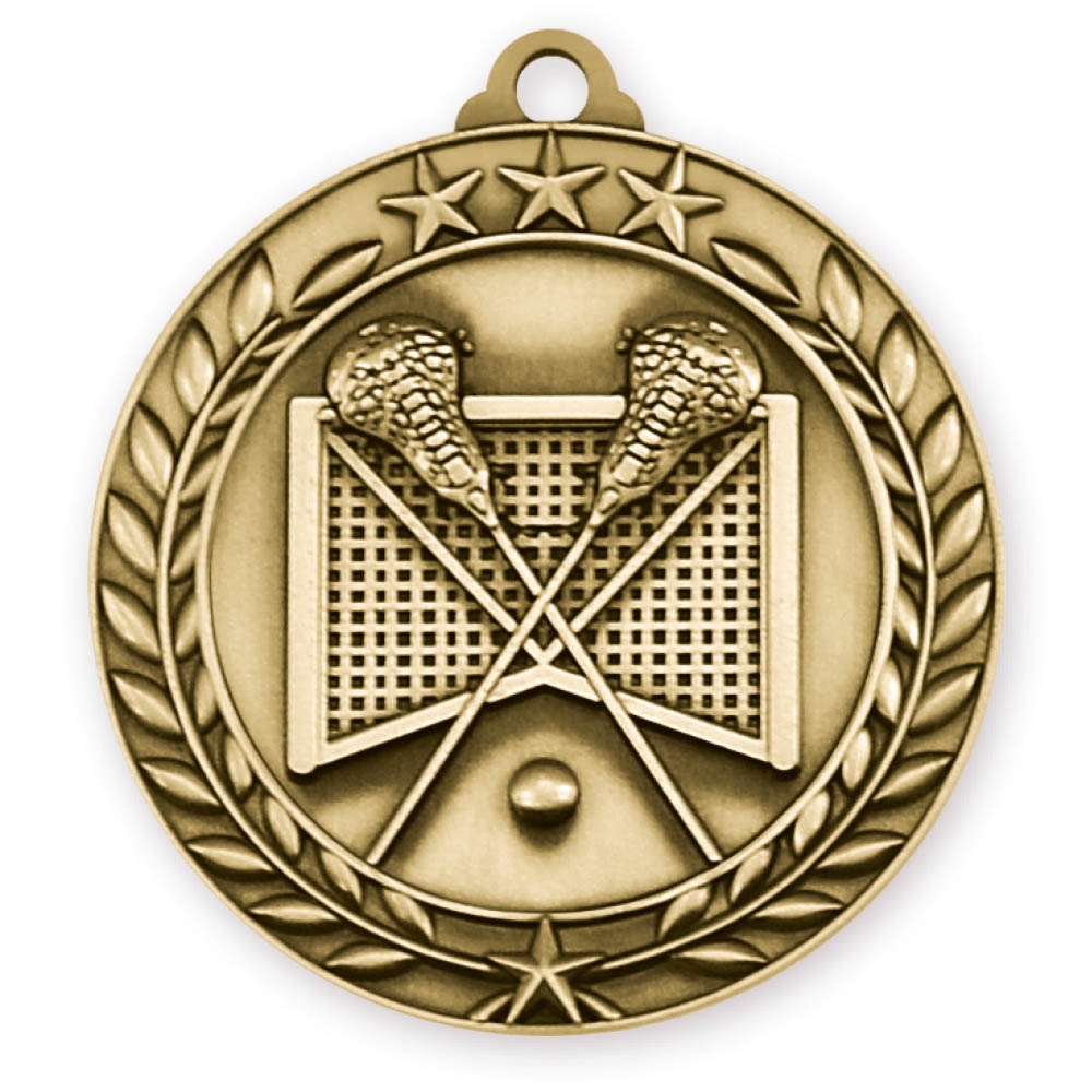 2-3/4" Lacrosse Medal