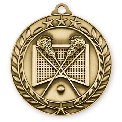 2-3/4" Lacrosse Medal