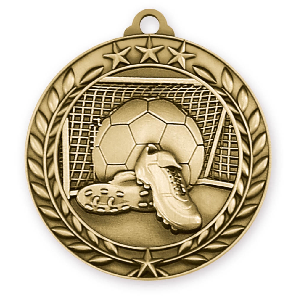 2-3/4" Soccer Medal