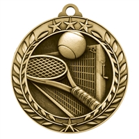 2-3/4" Tennis Medal