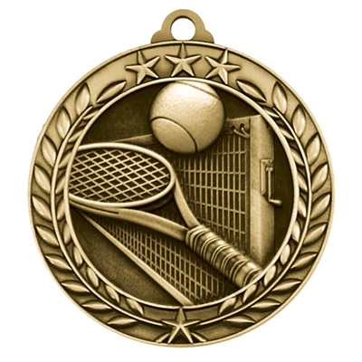 2-3/4" Tennis Medal
