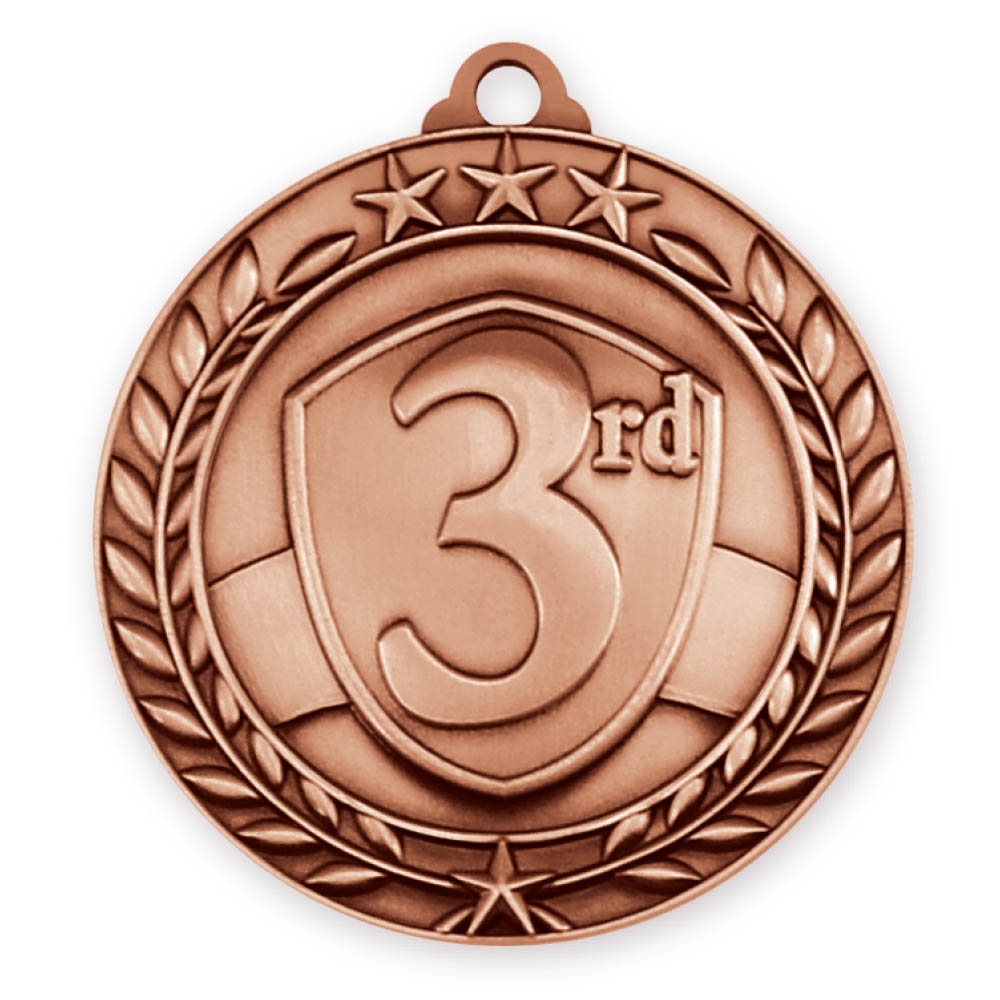 2-3/4" 3rd Place Medal